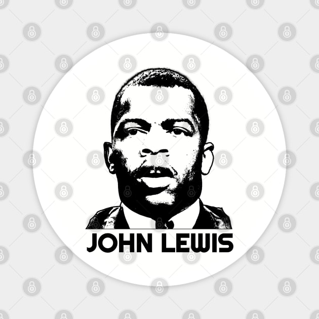 John Lewis, Black History Magnet by UrbanLifeApparel